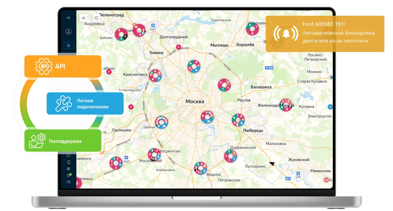 Система GPS-мониторинга ГдеМои с мощным API